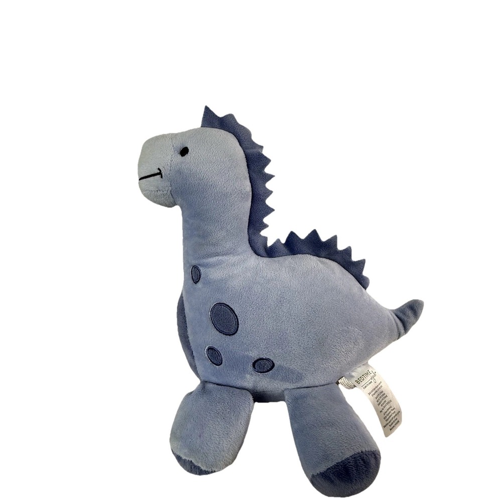 Bedtime Originals Roar Rex Blue Plush Dinosaur Stuffed Animal Toy 10" Brontosaur